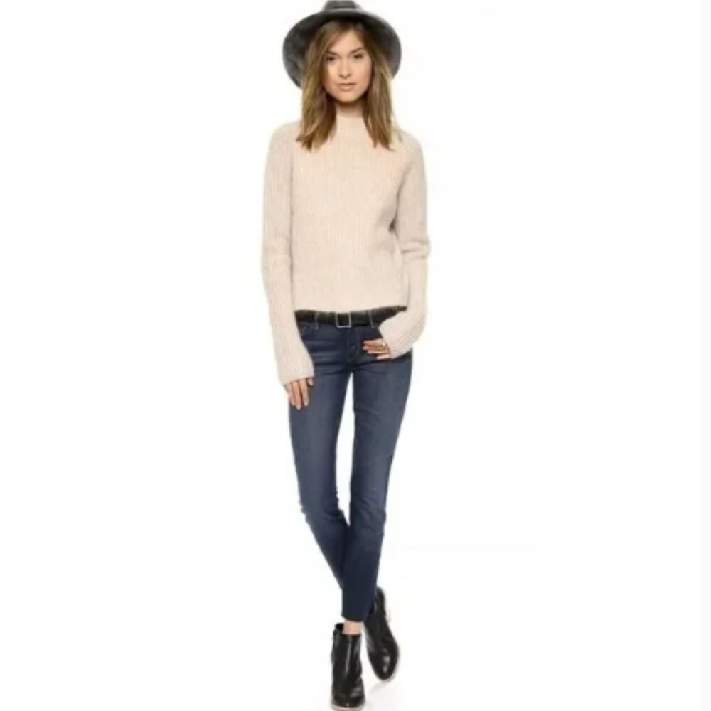 Mother The Vamp in Gift Washed Size 27 Skinny Jeans Dark Wash
